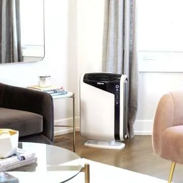 Fellowes AeraMax 300 Large Room Air Purifier Mold, Odors, Dust, Smoke, Allergens and Germs with True HEPA Filter and 4-Stage Purification, White