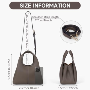 Trendy JQWSVE Crossbody Purse - Versatile Women's Handbag