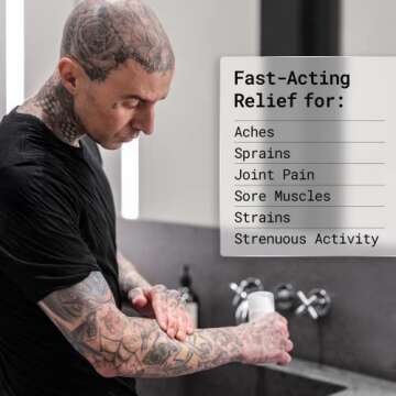 Barker Wellness Muscle Therapy Cream｜Sooth Joint and Muscles, Natural Relaxation with Added Antiox...