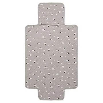 SISIMAX Organic Cotton Portable Baby Changing Pad