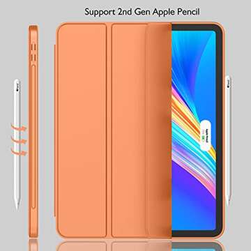 iMieet iPad Pro 12.9 Case with Pencil Holder and Stand