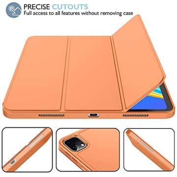 iMieet iPad Pro 12.9 Case with Pencil Holder and Stand