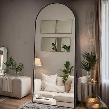Elegant NISHCON Arched Full Length Mirror for Home
