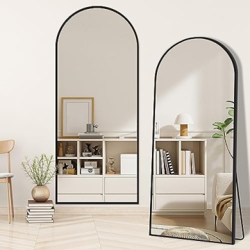 Elegant NISHCON Arched Full Length Mirror for Home