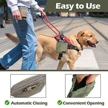 Kamehame Dog Treat Bags - Portable Training Pouch