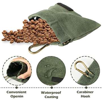 Kamehame Dog Treat Bags - Portable Training Pouch