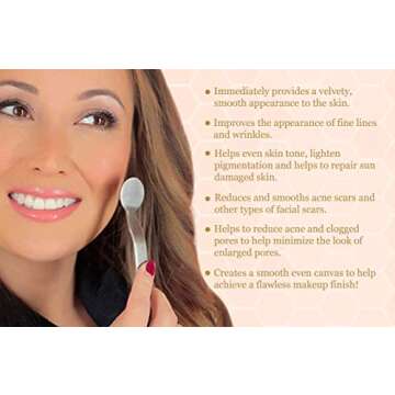 Bee Stunning DIAMONDBUFF Microderm Exfoliation Tool for at Home Glowing and Radiant Skin | Reduce Ac...