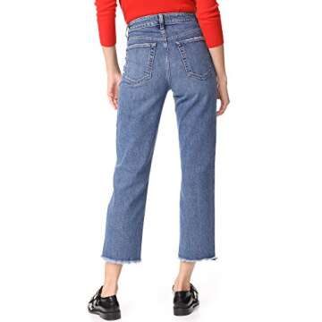 Joe's Jeans Women's Jane High Rise Straight Crop Jean, Karla, 32