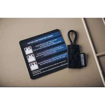 Mic Loop Micro for Portable Radio Mic - Perfect for Law Enforcement