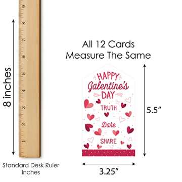 Happy Galentine’s Day Pull Tabs - Fun Party Game Cards