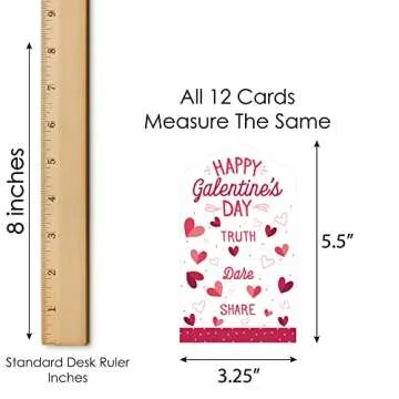 Happy Galentine’s Day Pull Tabs - Fun Party Game Cards