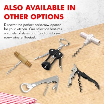 Chef Craft Waiters Corkscrew with Foil Cutter Bottle Opener