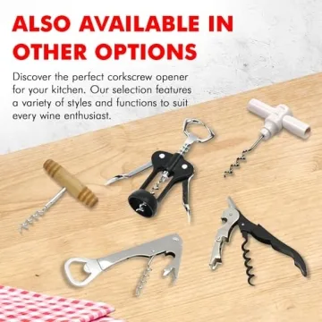 Chef Craft Waiters Corkscrew with Foil Cutter Bottle Opener