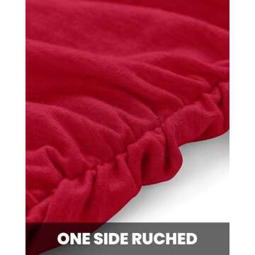 BTFBM Women 2024 Summer Sleeveless Tank Dresses Crew Neck Slim Fit Short Casual Ruched Bodycon Party Club Mini Dress(Bright Red, Small)