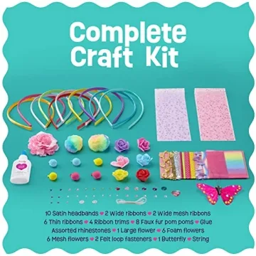 Fun DIY Headband Making Kit for Creative Girls