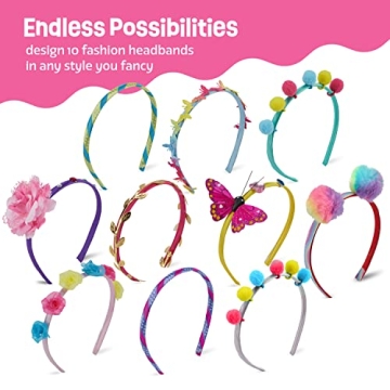 Fun DIY Headband Making Kit for Creative Girls