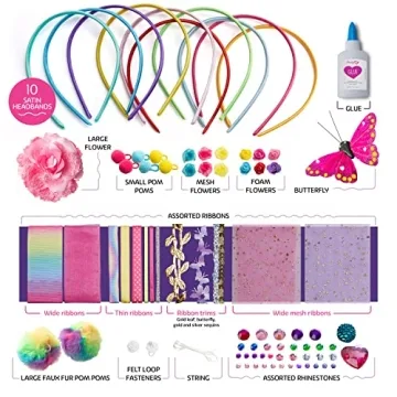 Fun DIY Headband Making Kit for Creative Girls