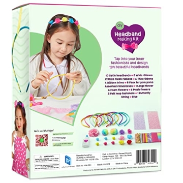 Fun DIY Headband Making Kit for Creative Girls
