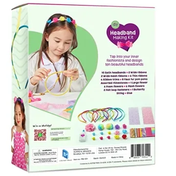 Fun DIY Headband Making Kit for Creative Girls