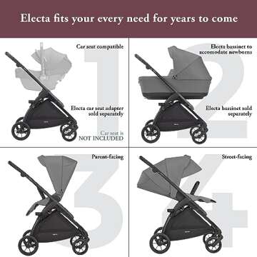 Inglesina Electa Stroller - Lightweight & Compact for Parents