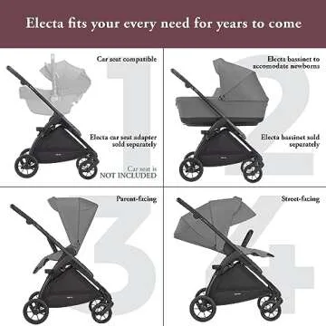 Inglesina Electa Stroller - Lightweight & Compact for Parents