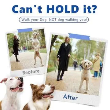 Supet Dog Training Collar, Adjustable No Pull Dog Training Collar with Buckle for Small Medium Large Dogs(Packed with One Extra Links)