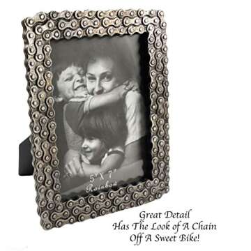 Urbalabs Born To Ride Motorcycle Chain Picture Frame Online