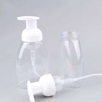 Eco-Friendly 2 Pack Foaming Soap Dispensers 250ml