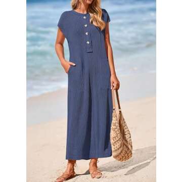 Summer Ready KIRUNDO Maxi Dress for Women - Stylish & Comfortable