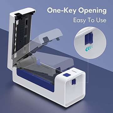 AOBIO X4BT Bluetooth Thermal Label Printer for E-commerce