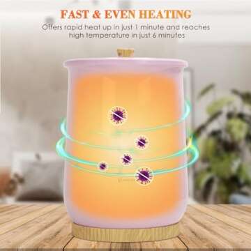 Keenray Towel Warmer, Luxury Towel Warmer Bucket, Large Towel Warmers for Bathroom, Auto Shut Off, F...