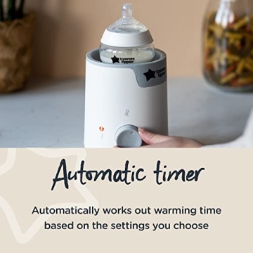 Tommee Tippee Easiwarm Bottle Warmer for Quick Heating