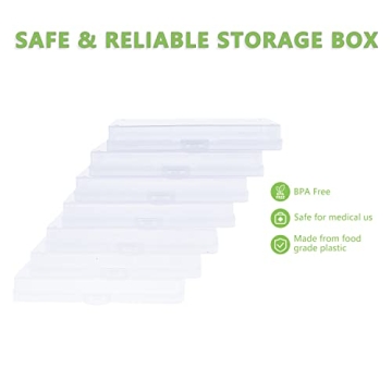 IDekooror Photo Storage Box with Inner Cases for 5" x 7" Photos