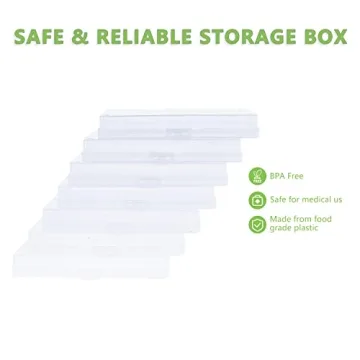 IDekooror Photo Storage Box with Inner Cases for 5" x 7" Photos