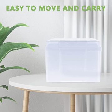 IDekooror Photo Storage Box with Inner Cases for 5" x 7" Photos