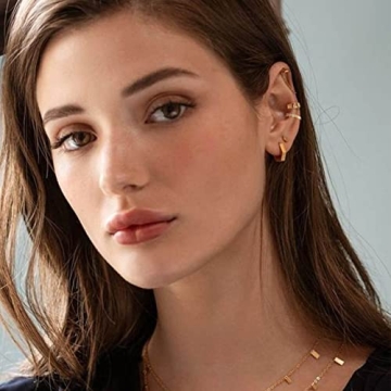 16 Pcs Non Piercing Clip on Earrings Set for Women