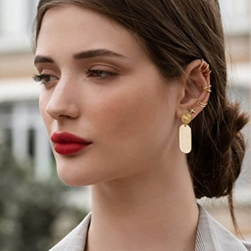 16 Pcs Non Piercing Clip on Earrings Set for Women