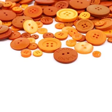 Rustark 650Pcs Resin Buttons for Arts and Crafts