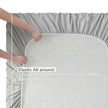 Nestl Full XL Sheets Set, Deep Pocket Luxury Comfort