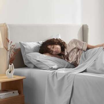 Nestl Full XL Sheets Set, Deep Pocket Luxury Comfort