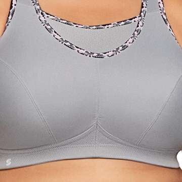 Comfortable Full Figure No-Bounce Sports Bra for Women