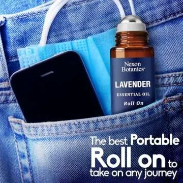 Lavender Essential Oil Roll-On for Relaxation & Calmness