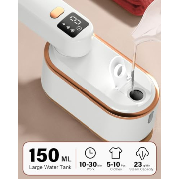 Travel Steamer Iron for Quick & Convenient Garment Care