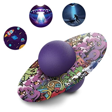 Anby Pogo Ball for Kids & Adults Up to 200lb, Balance Coordination Trick Bounce Board Pop Ball Cool ...