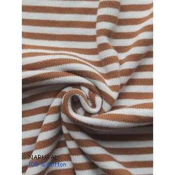 NARURAL Womens Lightweight Cotton Color Block Straw Sweater