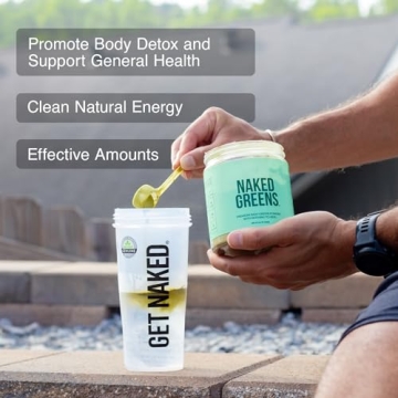 Naked Super Greens Powder Vegan Organic Supplement