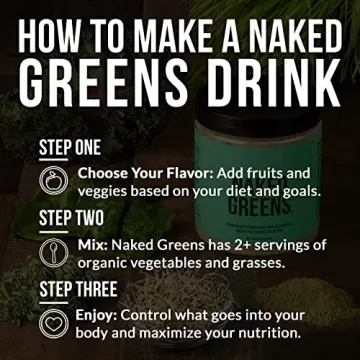 Naked Super Greens Powder Vegan Organic Supplement
