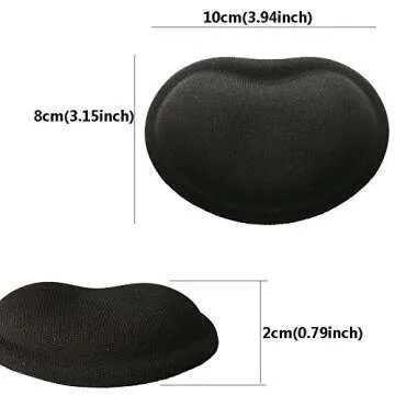 Comfortable Vivoice Gel Wrist Rest for Office and Gamer