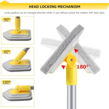 Lalafancy Shower Cleaning Brush for Easy Bathroom Cleaning