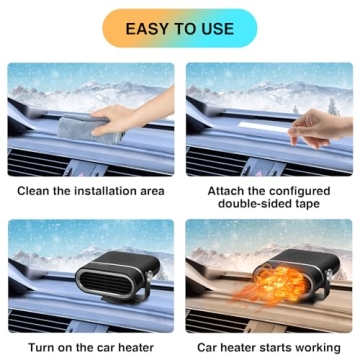 2025 Upgraded Car Heater - Fast Heating & Cooling Fan